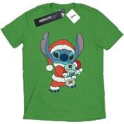 T-shirt Disney Lilo And Stitch Stitch Christmas