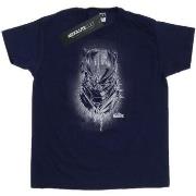 T-shirt Marvel Black Panther Spray Headshot