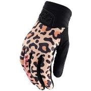 Gants Troy Lee Designs TLD Gants Luxe Leopard Femme - Bronze Tr