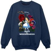 Sweat-shirt enfant Disney Alice In Wonderland Flowers