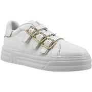 Chaussures Liu Jo Cleo 30 Sneaker Donna White Gold BA4019PX179