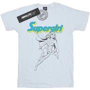 T-shirt enfant Dc Comics Supergirl Mono Action Pose