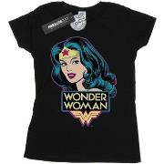 T-shirt Dc Comics Wonder Woman Head