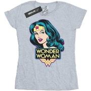 T-shirt Dc Comics Wonder Woman Head