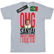 T-shirt enfant Elf OMG Santa I Know Him