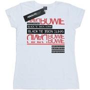 T-shirt David Bowie Black Tie White Noise