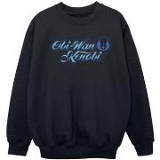 Sweat-shirt enfant Disney Obi-Wan Kenobi Ribbon Font