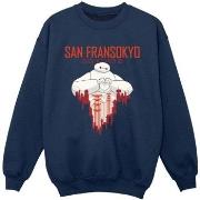 Sweat-shirt enfant Disney Big Hero 6 Baymax San Fransokyo Heart