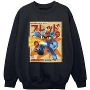 Sweat-shirt enfant Disney Big Hero 6 Baymax Fred Newspaper