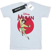 T-shirt enfant Disney Mulan Dragon Circle