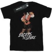 T-shirt Disney Beauty And The Beast Gaston Biceps To Spare