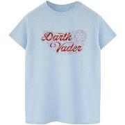 T-shirt Disney Obi-Wan Kenobi Darth Vader Ribbon Font