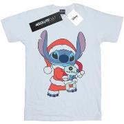 T-shirt Disney Lilo And Stitch Stitch Christmas