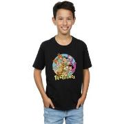 T-shirt enfant The Flintstones Group Circle