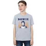 T-shirt enfant David Bowie Orange Stripes