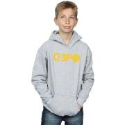 Sweat-shirt enfant Disney The Rise Of Skywalker C-3PO Text Logo