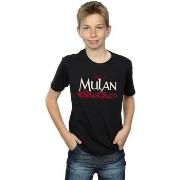 T-shirt enfant Disney Mulan Script