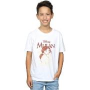 T-shirt enfant Disney Mulan Dragon Sketch