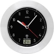 Horloges Ams 5919, Quartz, Noire, Analogique, Modern