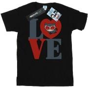 T-shirt Dc Comics Chibi Catwoman Love