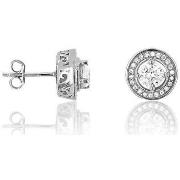 Boucles oreilles Cleor Boucles d'oreilles en argent 925/1000 et zircon