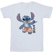 T-shirt enfant Disney Lilo Stitch Bermuda Shorts