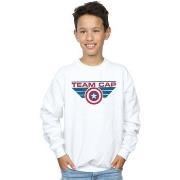 Sweat-shirt enfant Marvel Captain America Civil War Team Cap