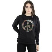 Sweat-shirt Woodstock Floral Peace