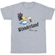 T-shirt Disney Alice In Wonderland This Way