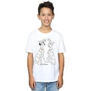 T-shirt enfant Disney 101 Dalmatians Classic Pongo And Perdita