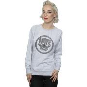 Sweat-shirt Marvel Black Panther Distressed Icon