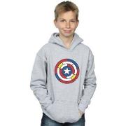 Sweat-shirt enfant Marvel Captain America Stained Glass Shield