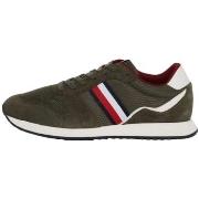 Baskets basses Tommy Hilfiger Baskets homme Ref 60716 RBN Kaki