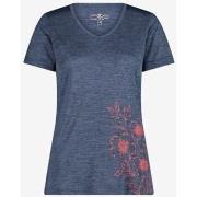 T-shirt Cmp T-Shirt Femme - Blue Mel