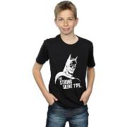 T-shirt enfant Dc Comics Superman Strong Silent