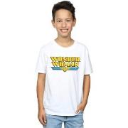 T-shirt enfant Dc Comics Wonder Woman Text Logo