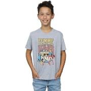 T-shirt enfant Dc Comics Femme Power