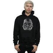 Sweat-shirt Disney Stormtrooper Scribble Helmet