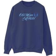 Sweat-shirt Disney Obi-Wan Kenobi Ribbon Font