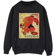 Sweat-shirt Disney Big Hero 6 Baymax Baymax Newspaper