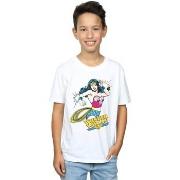 T-shirt enfant Dc Comics Wonder Woman Lasso
