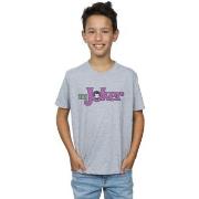 T-shirt enfant Dc Comics The Joker Crackle Logo