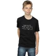 T-shirt enfant Fantastic Beasts Text Logo