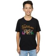 T-shirt enfant The Flintstones Group Distressed