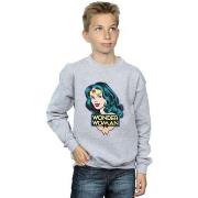 Sweat-shirt enfant Dc Comics Wonder Woman Head