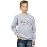 Sweat-shirt enfant Dc Comics Superman Floral Logo 2