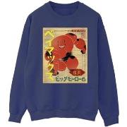 Sweat-shirt Disney Big Hero 6 Baymax Baymax Newspaper