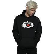 Sweat-shirt Disney Mickey Mouse Heart Hands