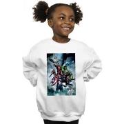 Sweat-shirt enfant Marvel Avengers Team Montage