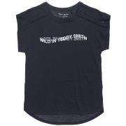 T-shirt enfant Teddy Smith T-TOBLI MC JR - DARK NAVY - 18 ans